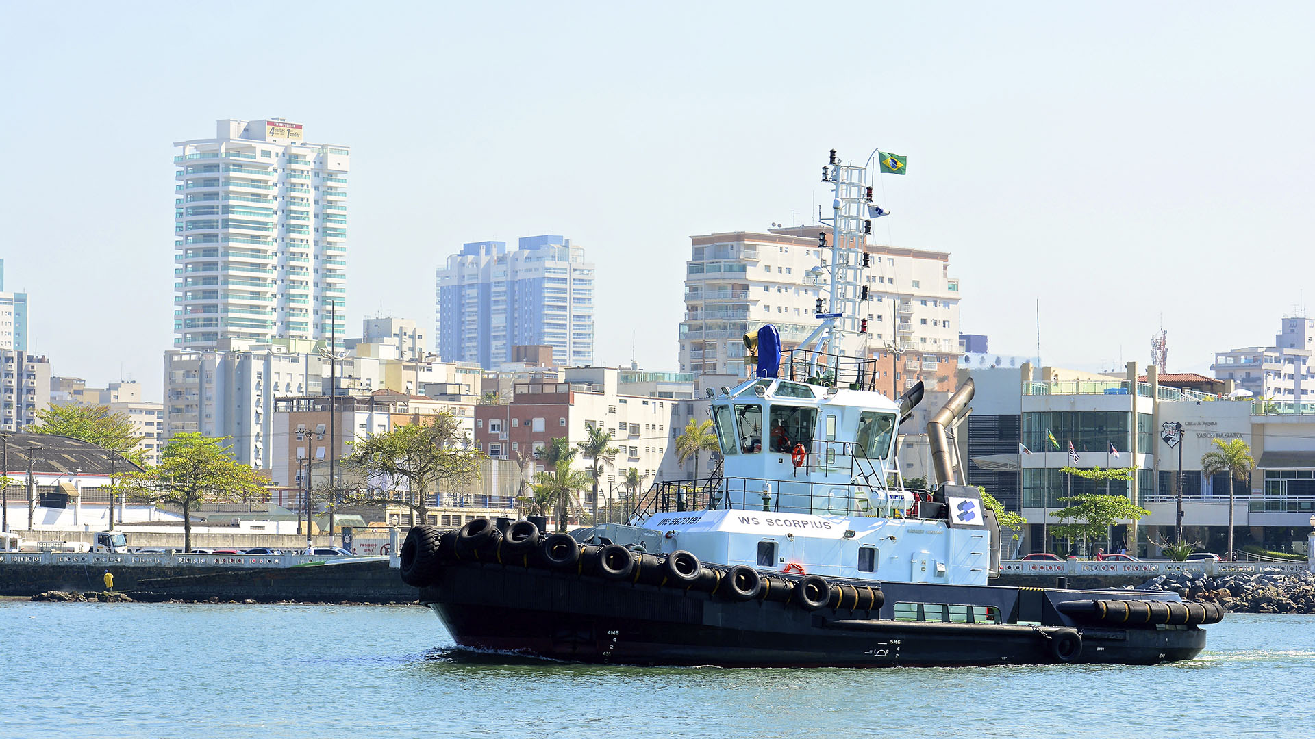 Wilson Sons delivers third Damen designed ASD Tug 2411 to SAAM SMIT Towage in Brazil