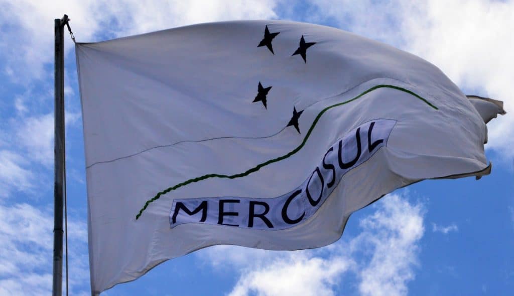 How important is MERCOSUR for the Brazilian port and maritime sector?