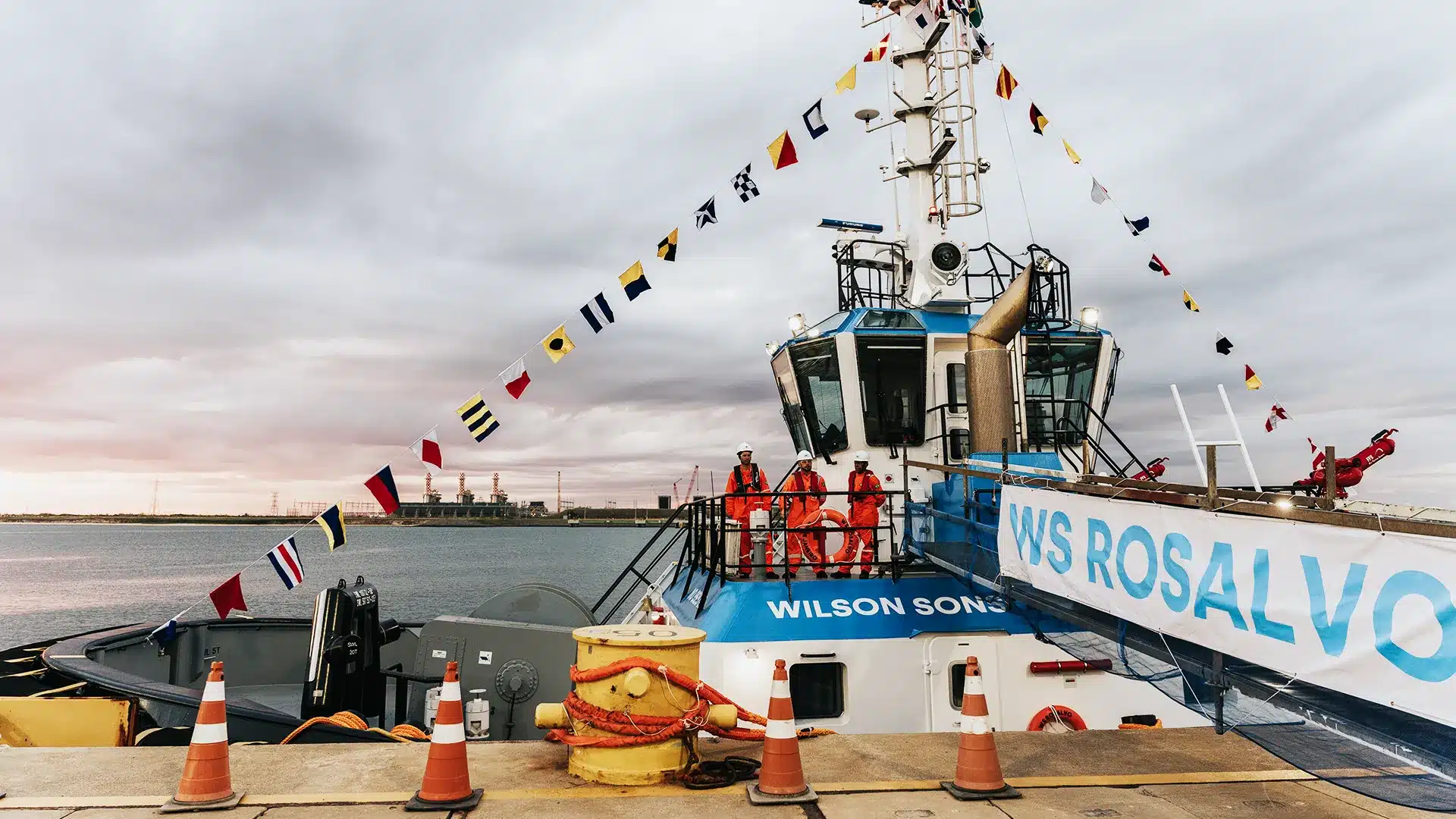 Wilson Sons inicia operação do novo rebocador com tecnologia mais sustentável no Porto do Açu