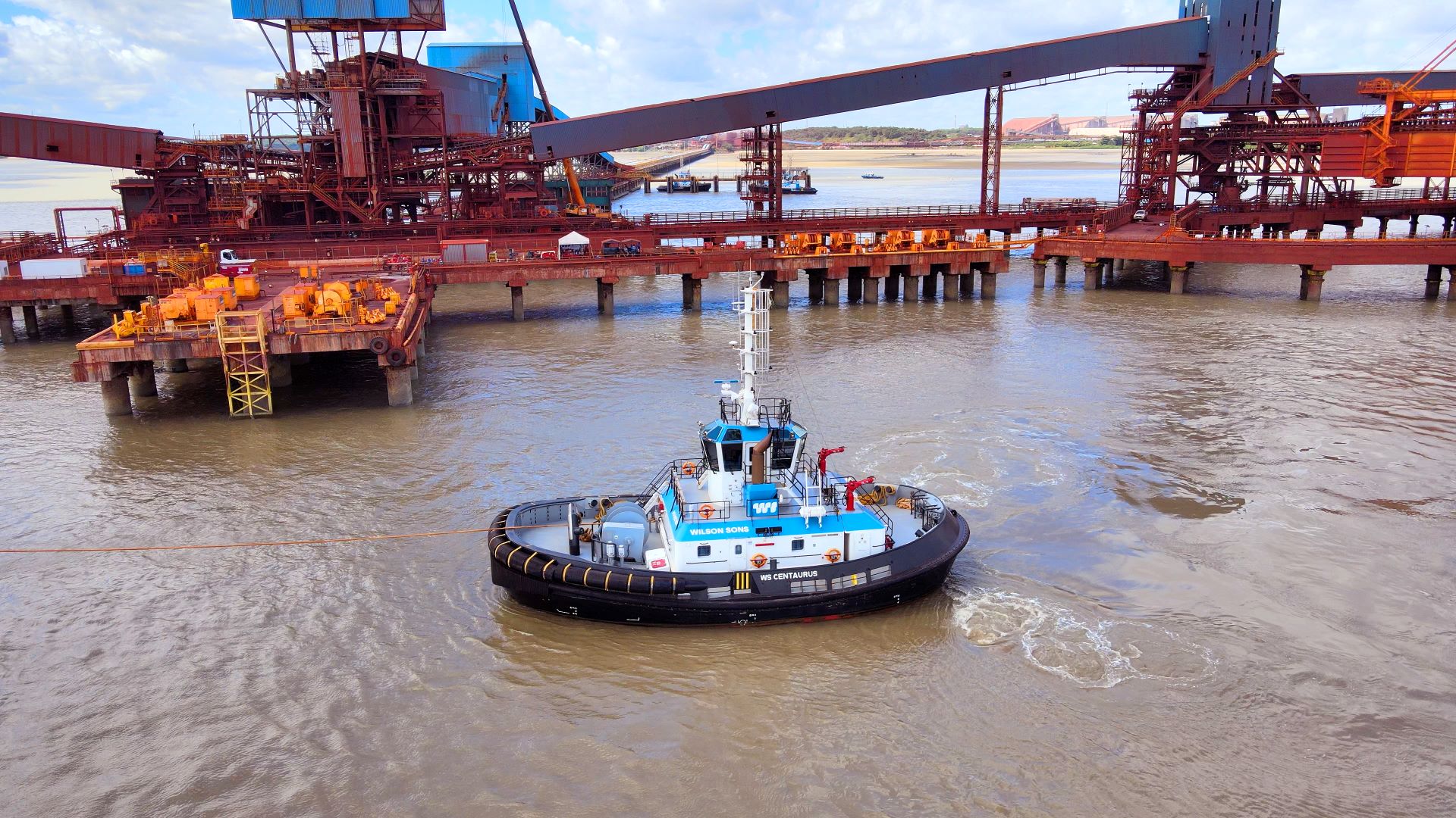Wilson Sons has carried out more than 500 manoeuvres with “WS Centaurus”, Brazil’s first tug equipped with more sustainable technologies